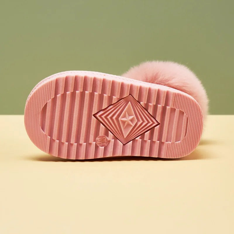 Barnsnöskor med varma plysch med mjuk botten-Hemnix-Hemnix