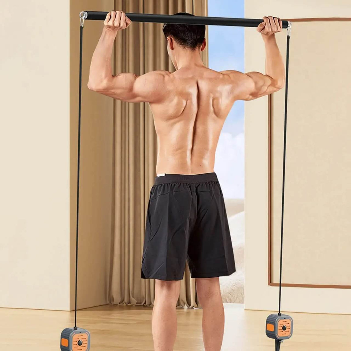 PowerPump – Portabel Motståndsmaskin För Hela Kroppen-Fitness Equipment-BB-Hemnix