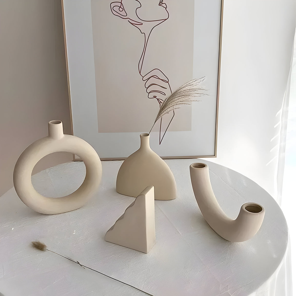 ClayHaven Vase - Modern Keramisk Blomvas Carvallo