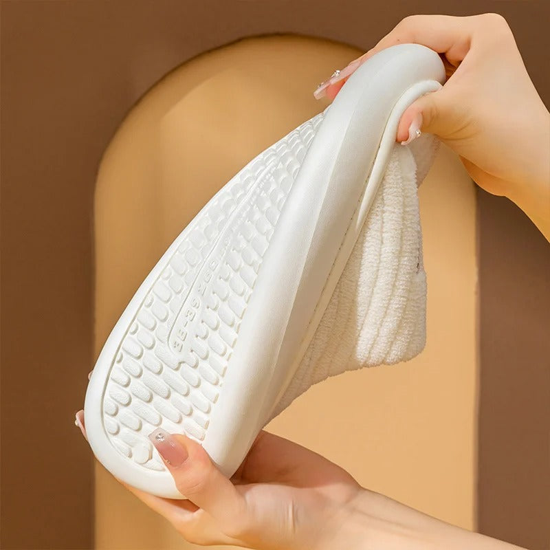Memory Foam Fluffiga tofflor av plysch-Bellasverige-Hemnix