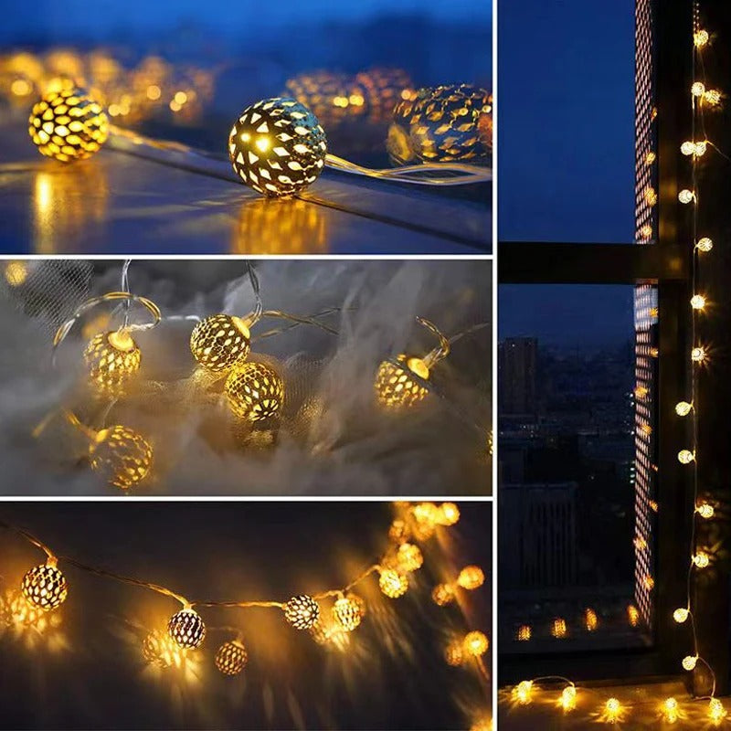 Solarlampor i marockansk stil – vattentäta och dekorativa för trädgård och balkong Carvallo