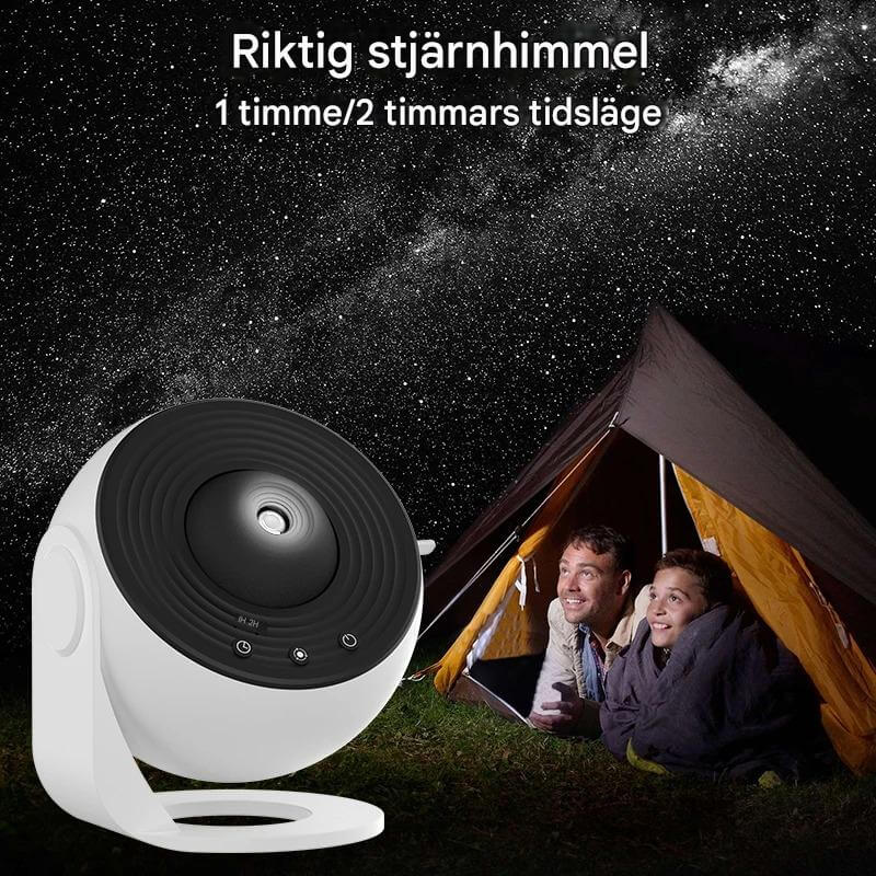 CosmaView – Stjärnhimmel Projektorlampa för Barnrum och Sovrum | Galaxy Projektor med 360° Rotation-Night Lights & Ambient Lighting-BB-Hemnix