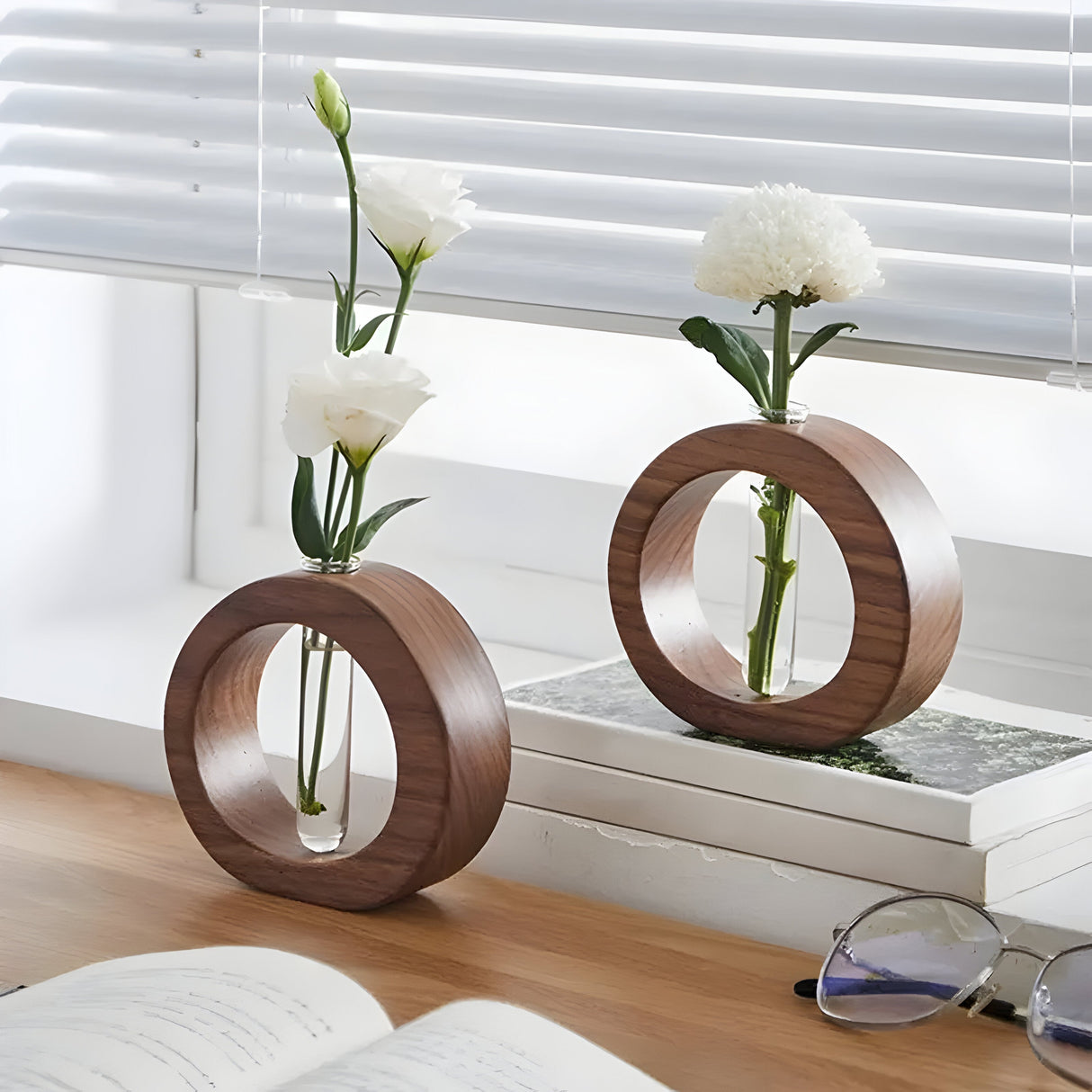 Carvallo – Elegant dekorativ vas för hydroponiska växter och blommor Carvallo