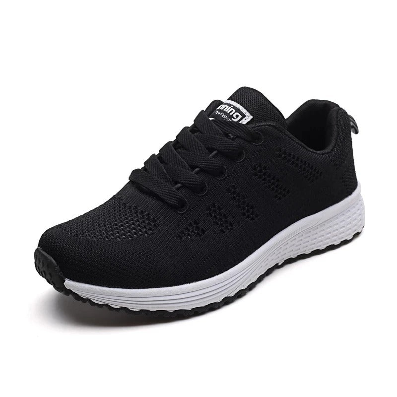 Andningsaktiva fritidssneakers för kvinnor Hemnix