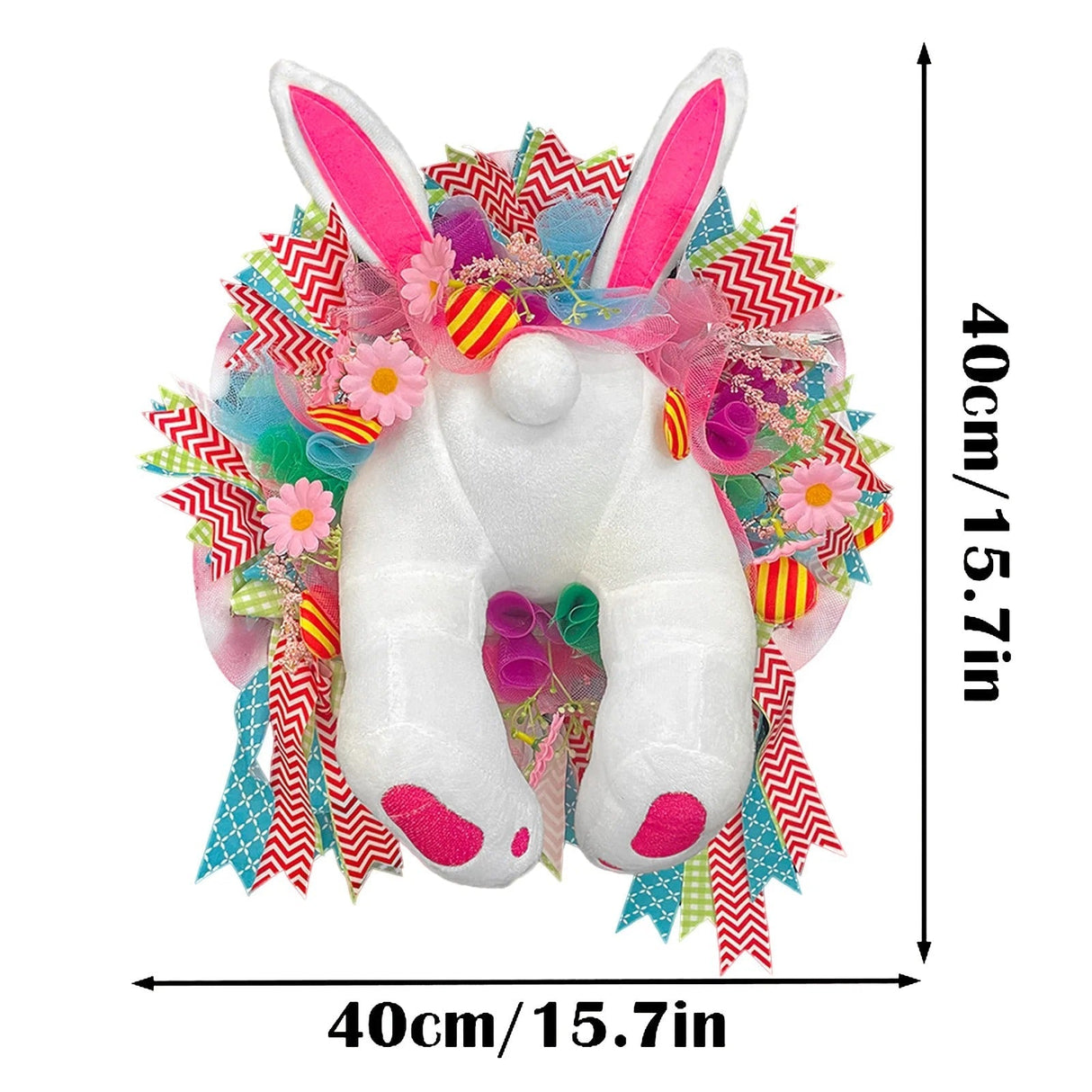 BunnyBliss Krans – Påskhär dekoration Carvallo