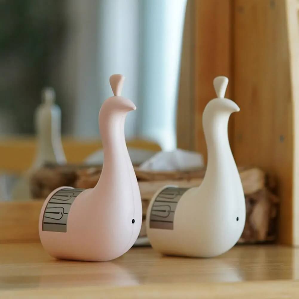 PeacockGlow – Fjärrstyrd Peacock Projektorlampa med Färgglad Atmosfär | Kreativ Nattlampa för Sovrum och Hem-Night Lights & Ambient Lighting-BB-Hemnix