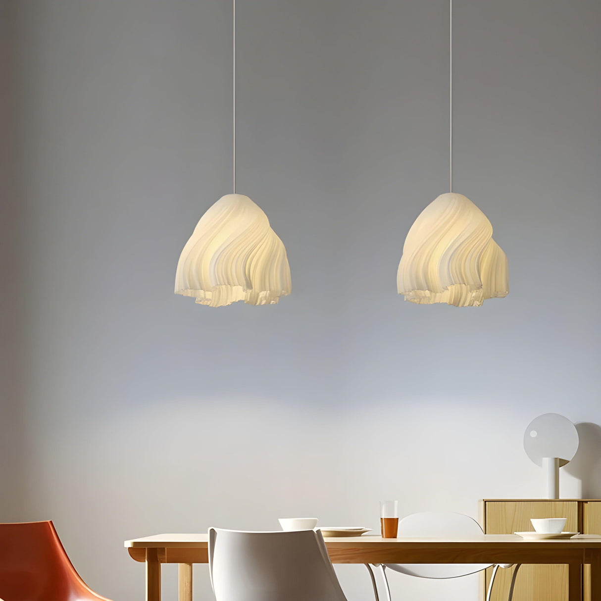 FloraBloom Light - Nordisk 3D-utskriven blomm som hänglampa Carvallo