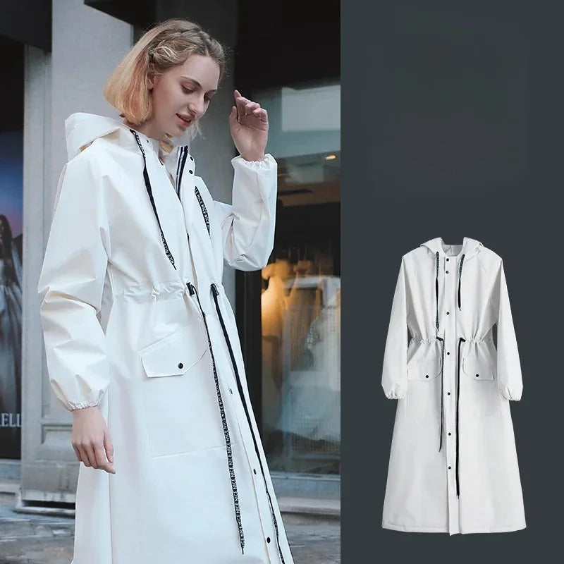 Lång regnrock för kvinnor-Hemnix-Hemnix