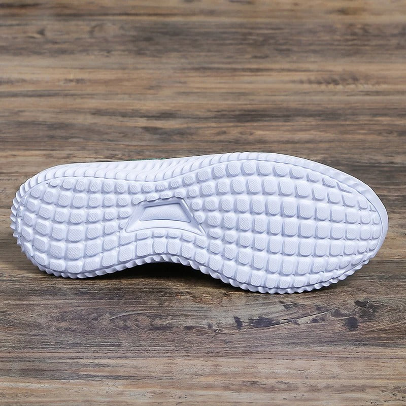 Andningsaktiva stickade sneakers för kvinnor-Bellasverige-Hemnix