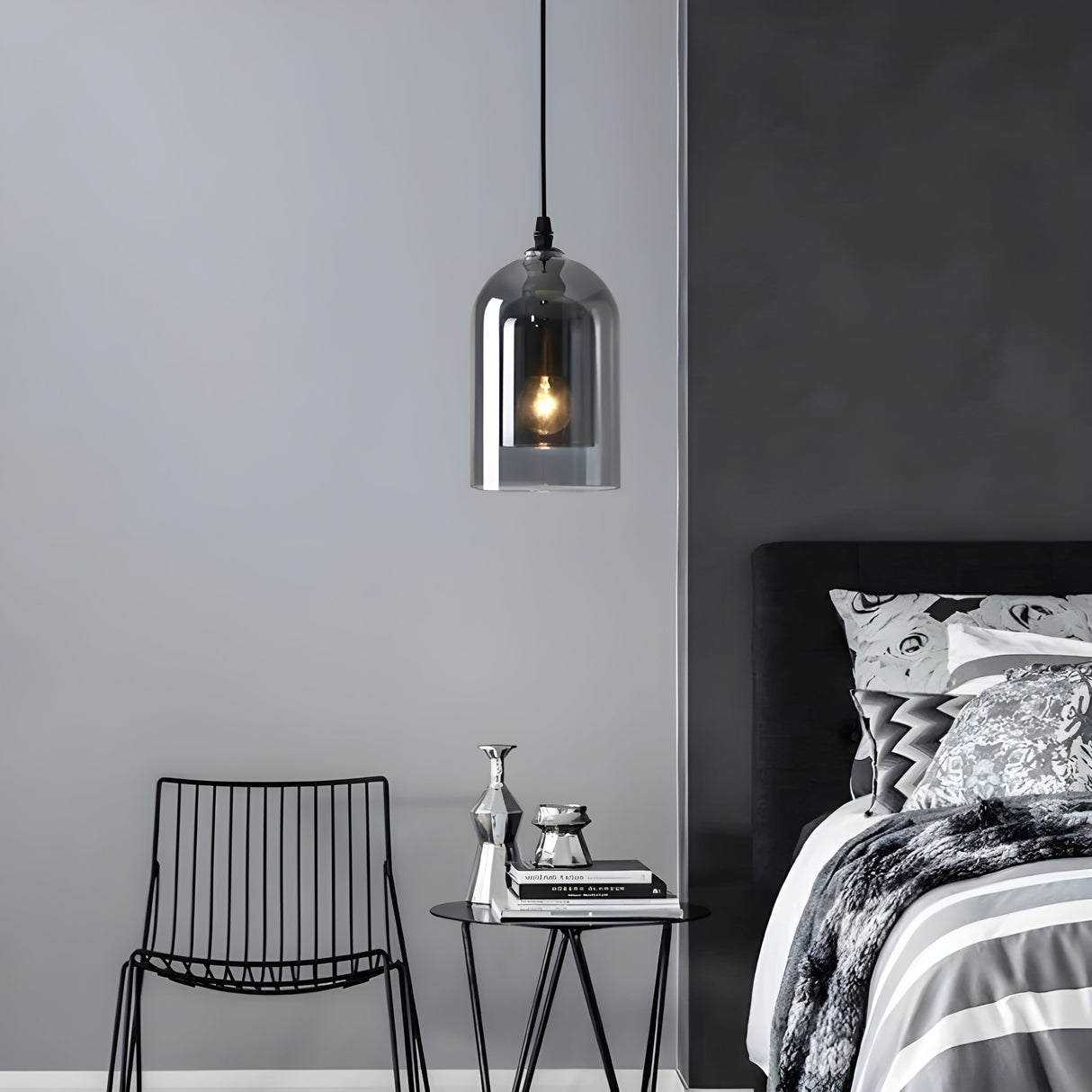 SkyGleam Light - Modern Dubbel Glas Pendellampa Carvallo