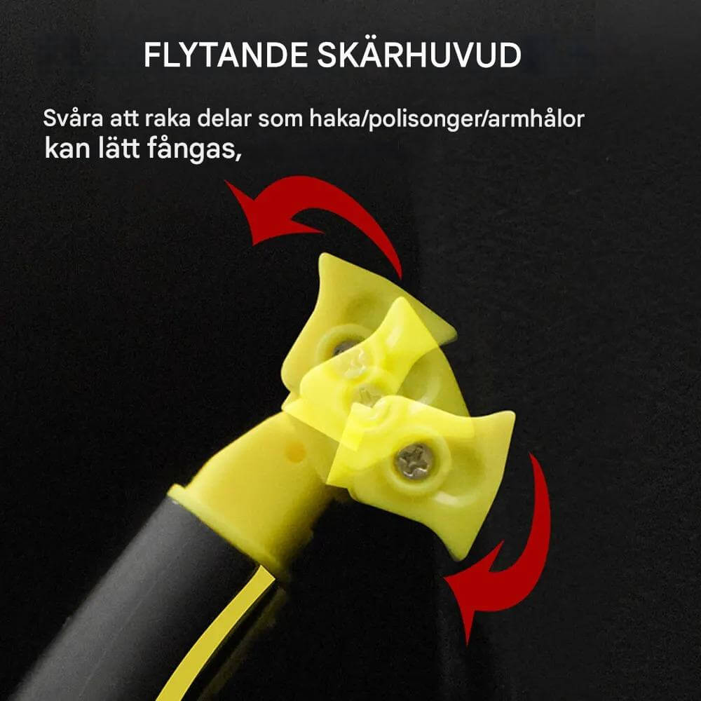 TrimFlex Rakapparat - Vattentålig, Dubbelbladig & Uppladdningsbar för Resor och Vardag-Hair Clippers & Trimmers-BB-Hemnix