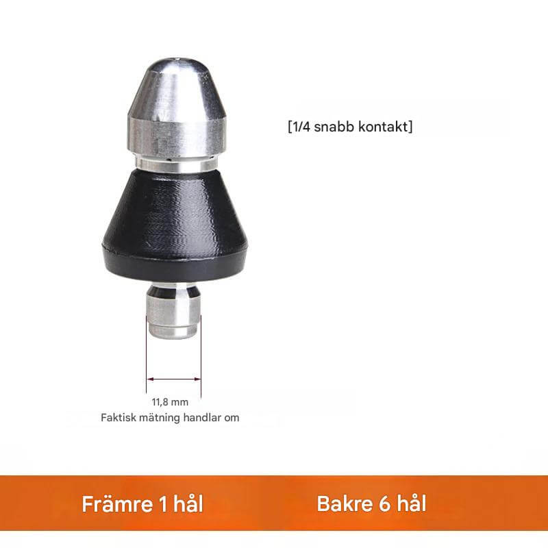 JetRens – Högtrycksmunstycke för Rör & Avlopp | Rengör Svåråtkomliga Blockeringar Med Precision-Washer Nozzle-BB-A-Hemnix