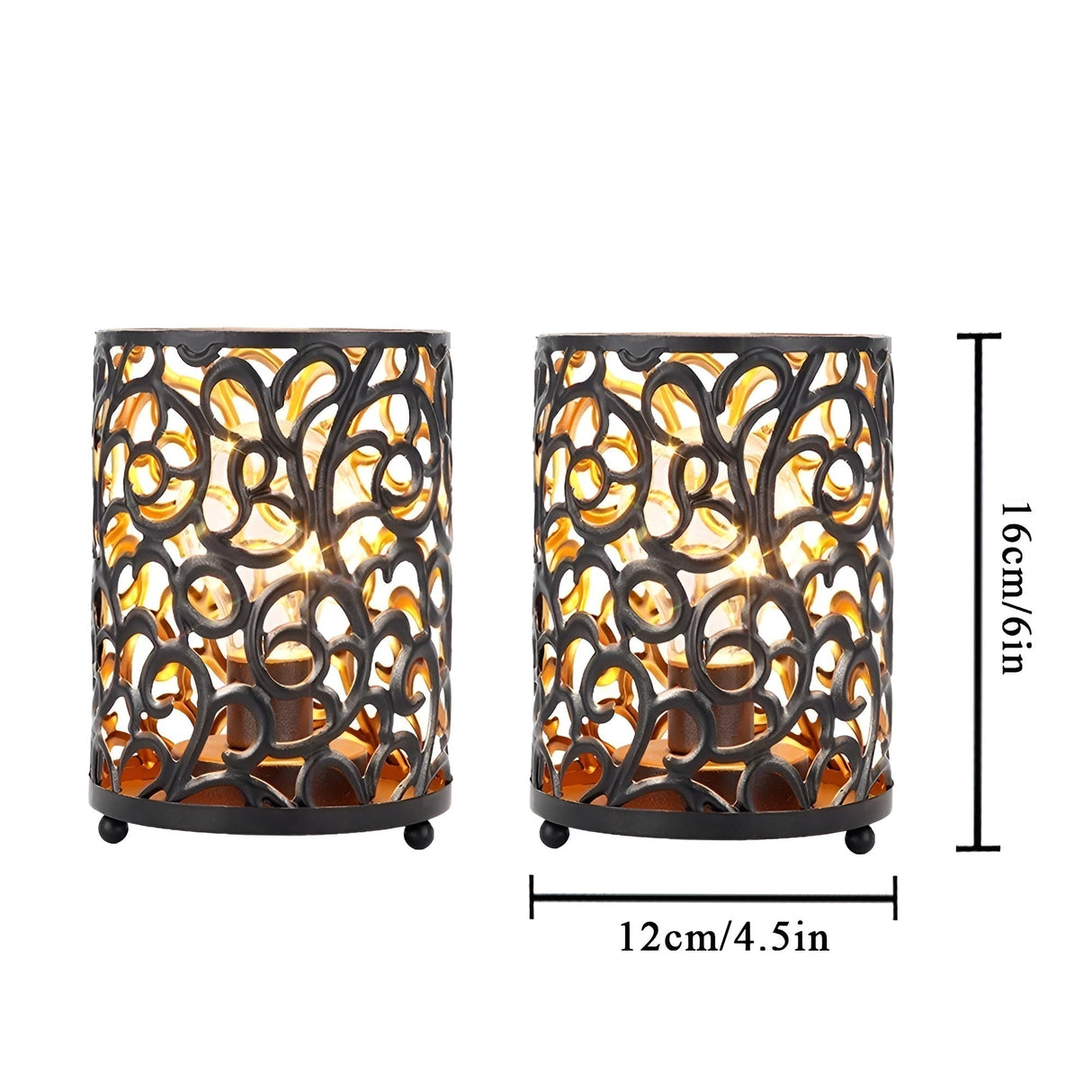 Carvallo - Trådlös bordslampa med dimbar LED för modern belysning Carvallo