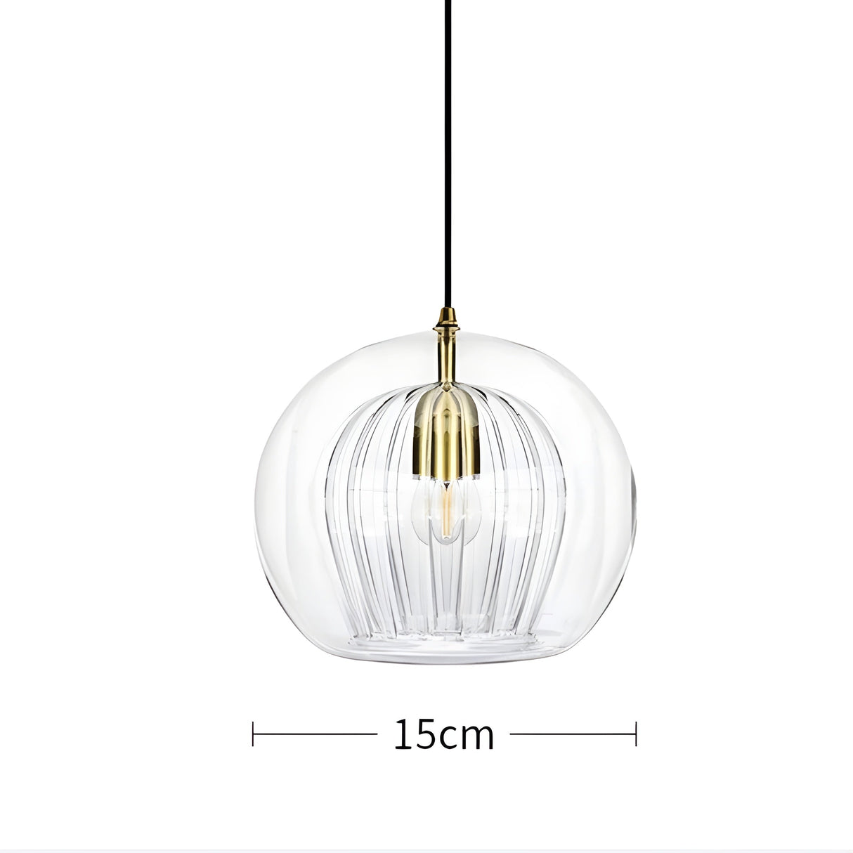 FrostedGlow Light – Modern Glaspendellampa Carvallo