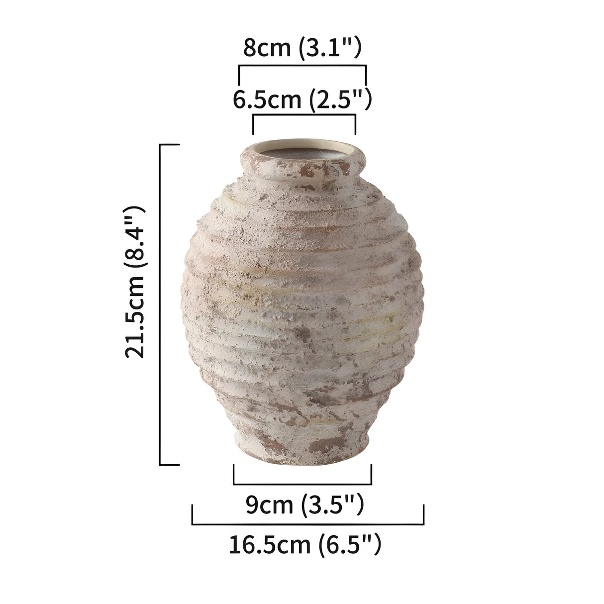 TimelessClay Vaser - Retro Handgjord Keramik Vaser Carvallo