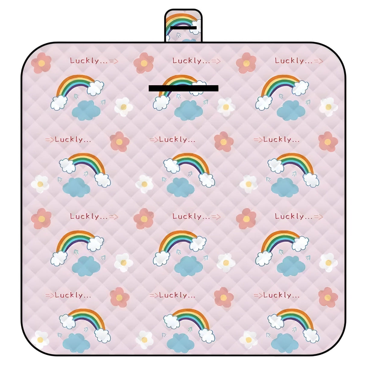 Carvallo Baby-lekmatta Wanderlino | Polstret & Vattentät | För Utomhus & Hemma | Inkl. Bärväska Carvallo