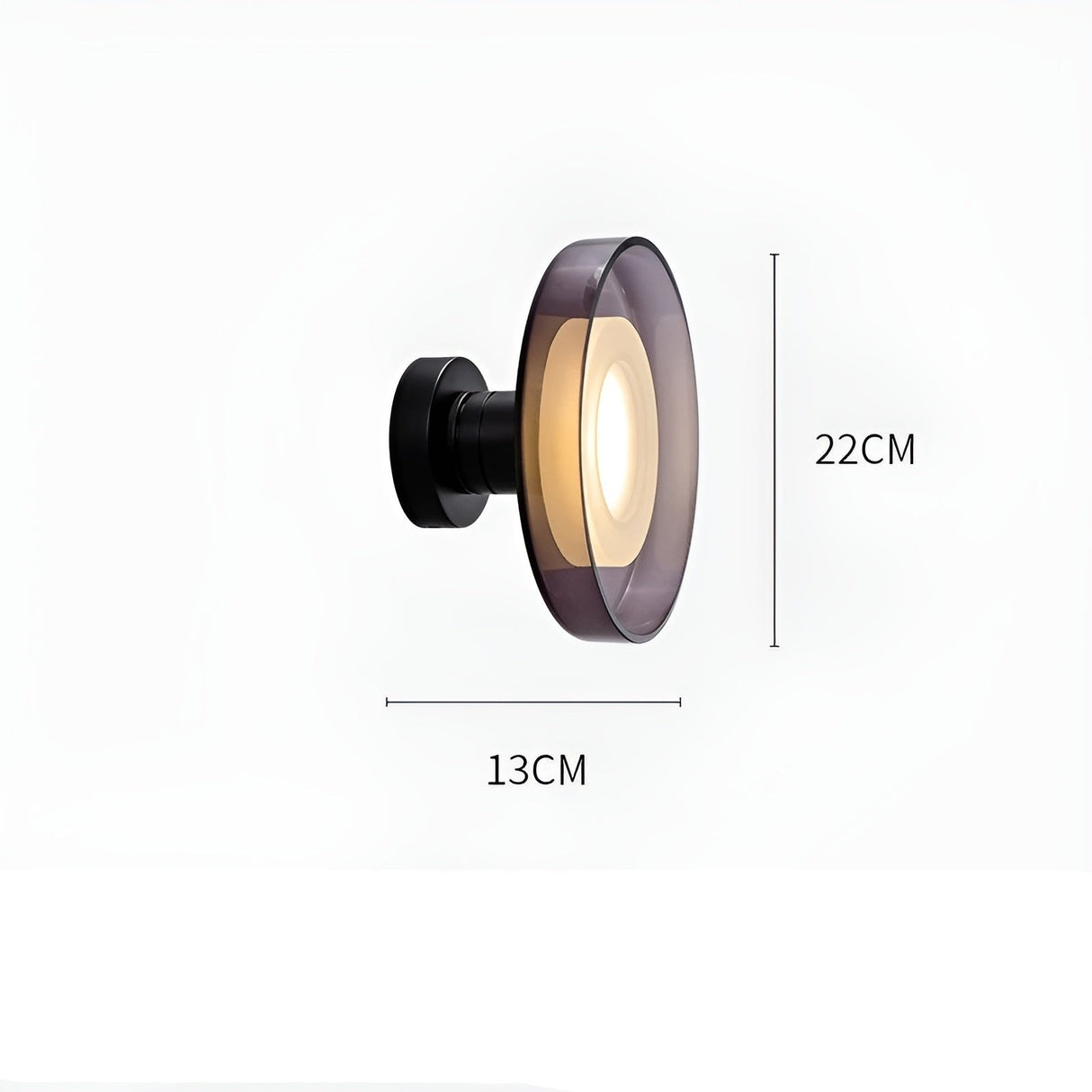 EclipseBowl Light – Modern skålformad LED-vägglampa Carvallo