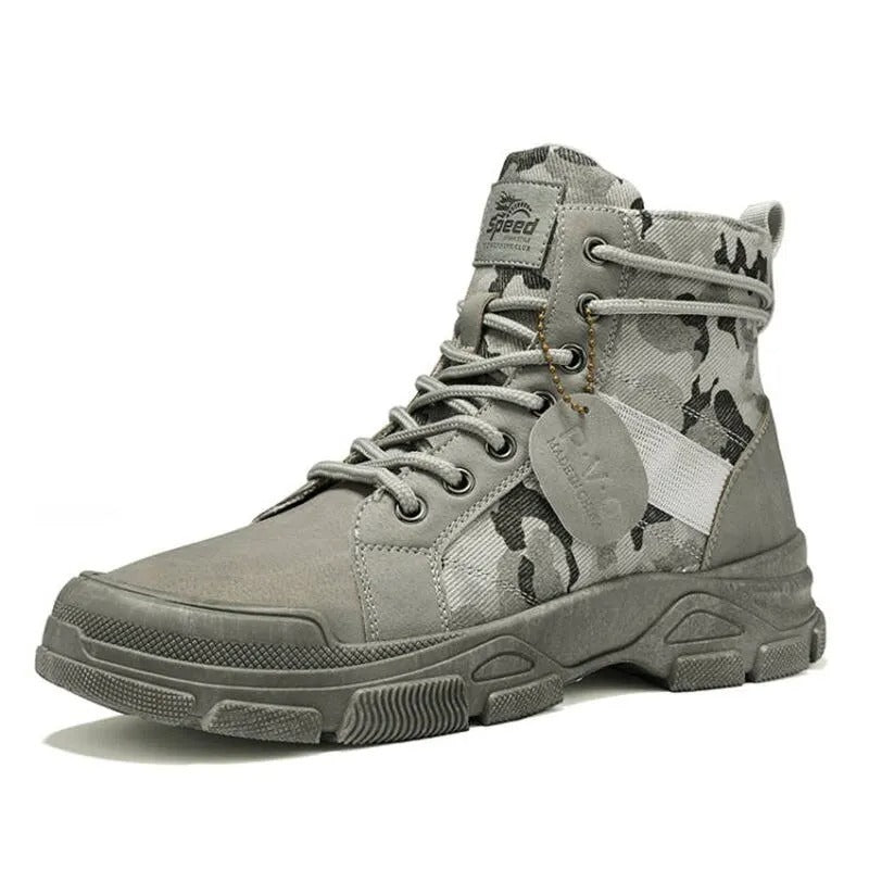 Camo-stövlar för män-Bellasverige-Grä-40-Hemnix
