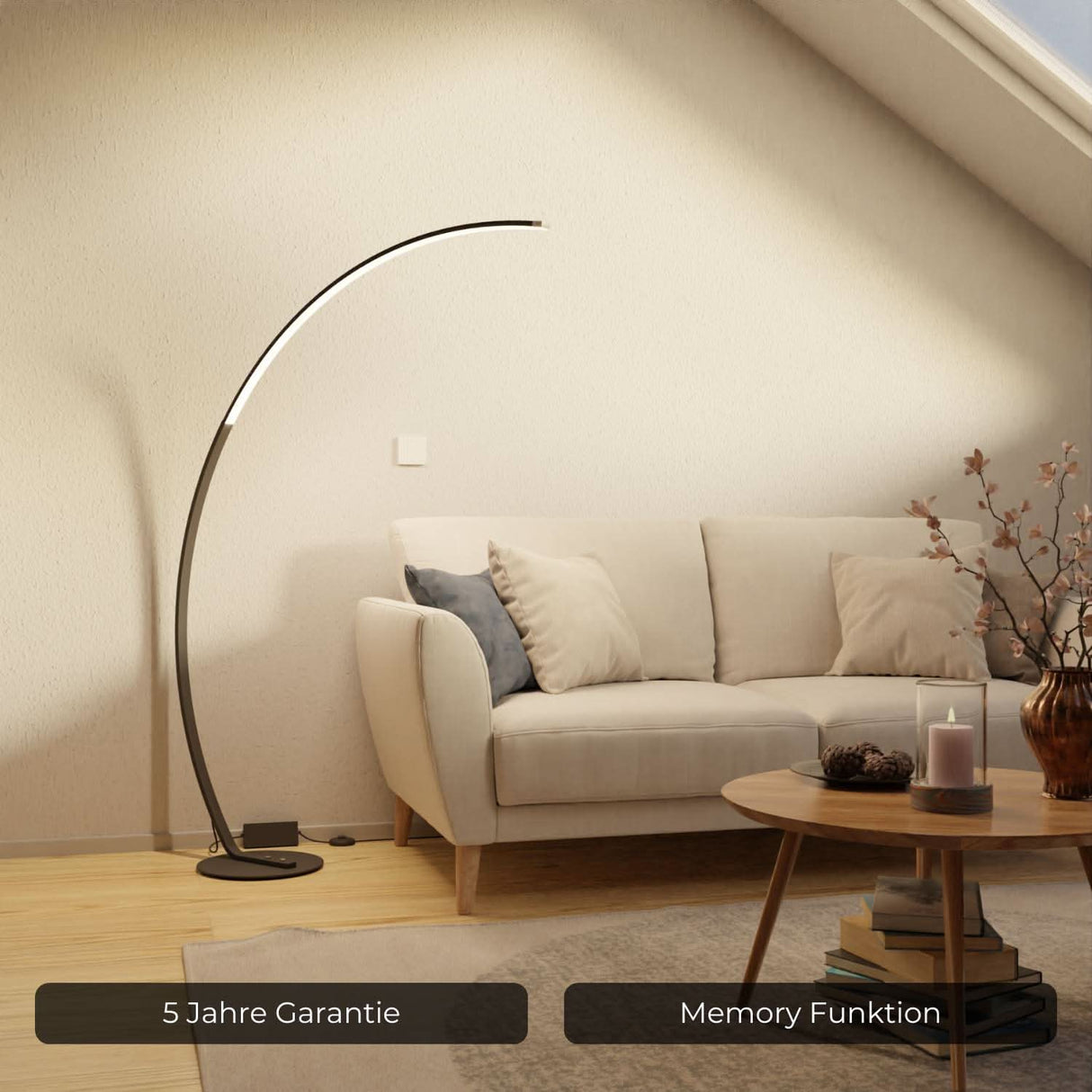 Mavea Designer Golvlampa Carvallo