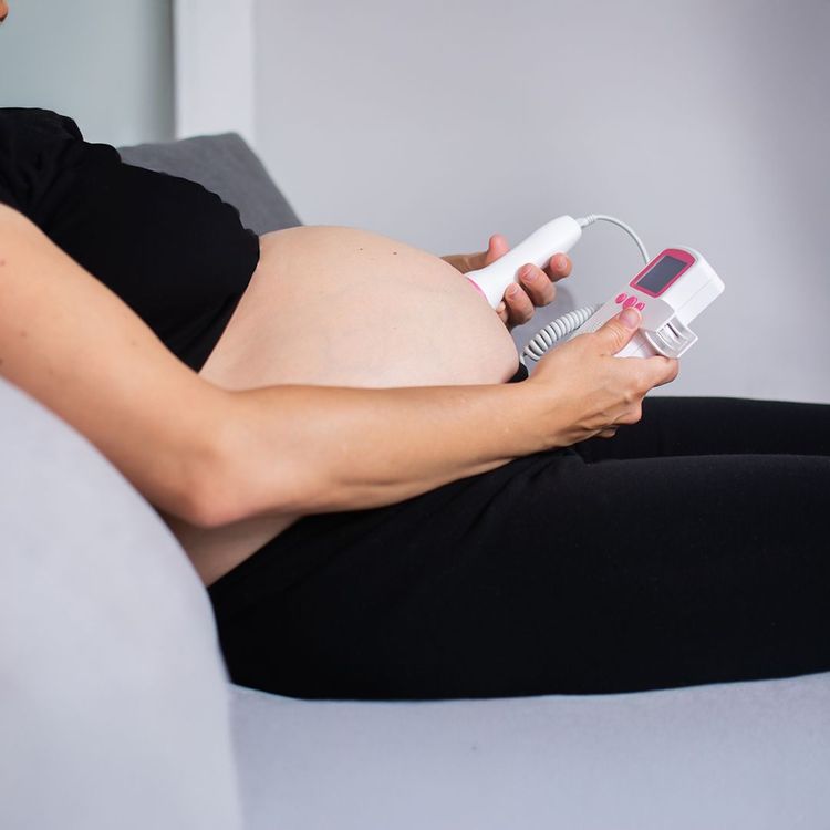 Fetal Doppler hjärtfrekvensmonitor med LCD-display Carvallo