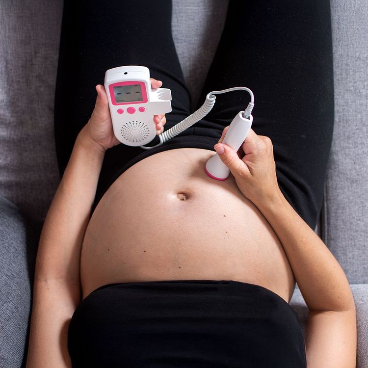 Fetal Doppler hjärtfrekvensmonitor med LCD-display Carvallo