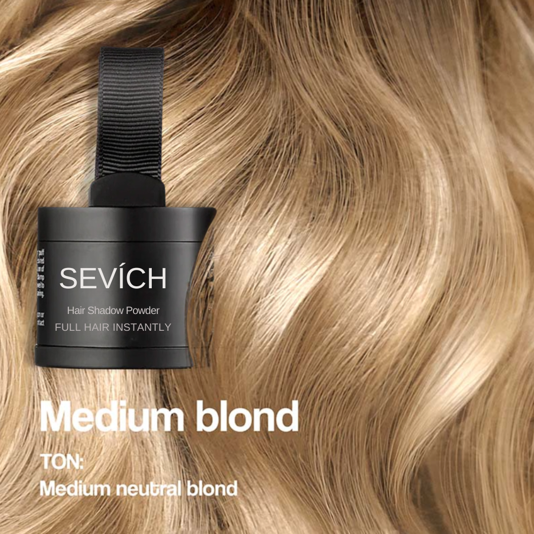 Sevich HairFusion – Professionell hårfiber för volym och gråhårstäckning-VaruZ-Medium Blond-Hemnix
