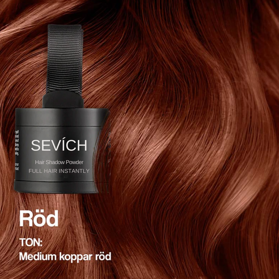 Sevich HairFusion – Professionell hårfiber för volym och gråhårstäckning-VaruZ-Röd-Hemnix