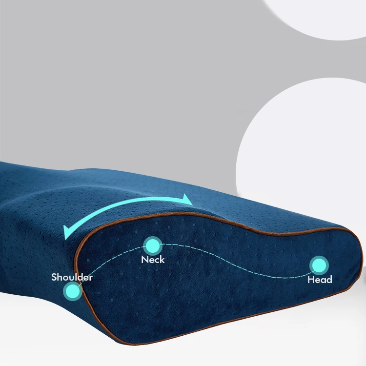 Carvallo – Deluxe Hybrid Kudde med Ergonomiskt Nackstöd för Sido- och Ryggsovare Carvallo