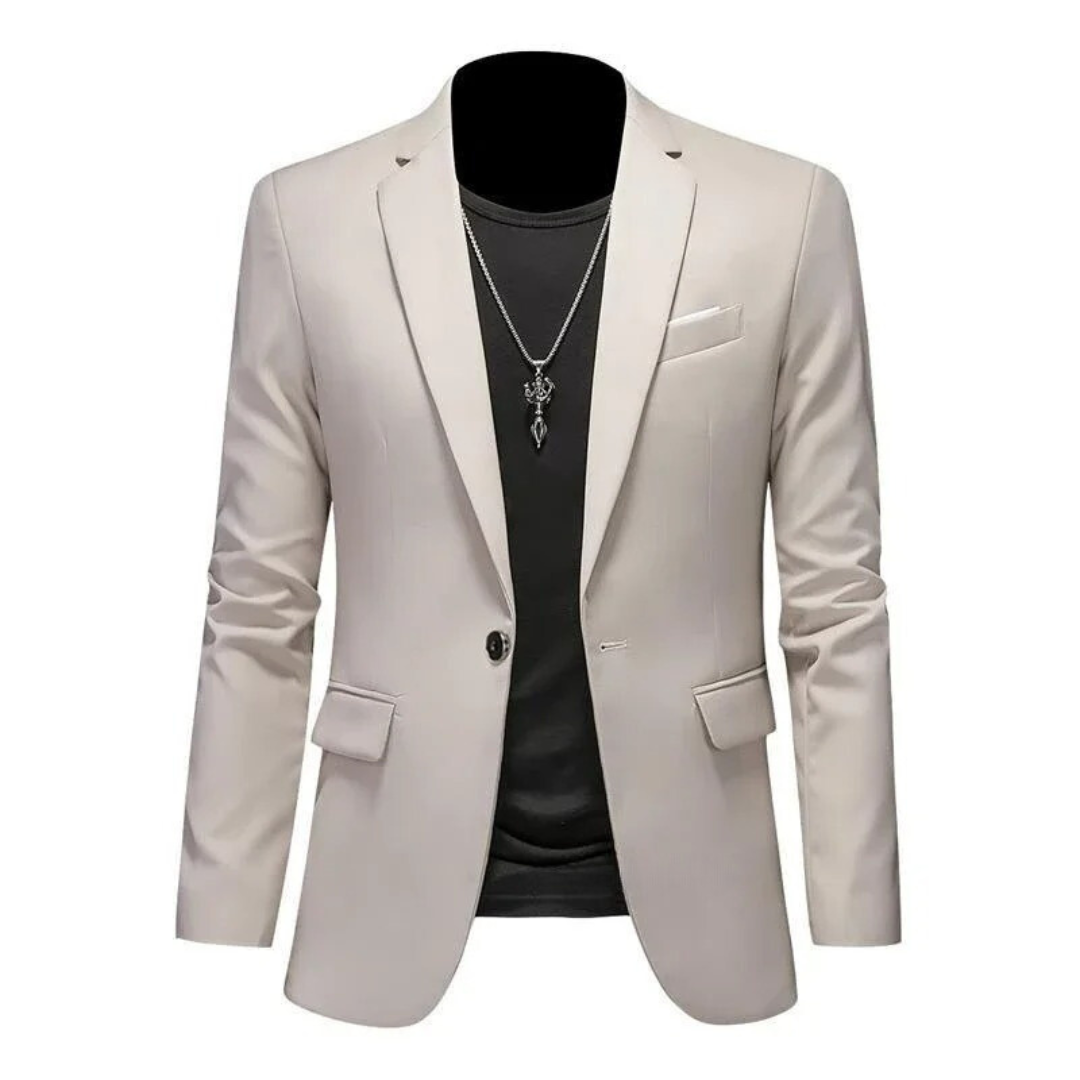 High-end Business Blazer för män-Bellasverige-Beige-S-Hemnix