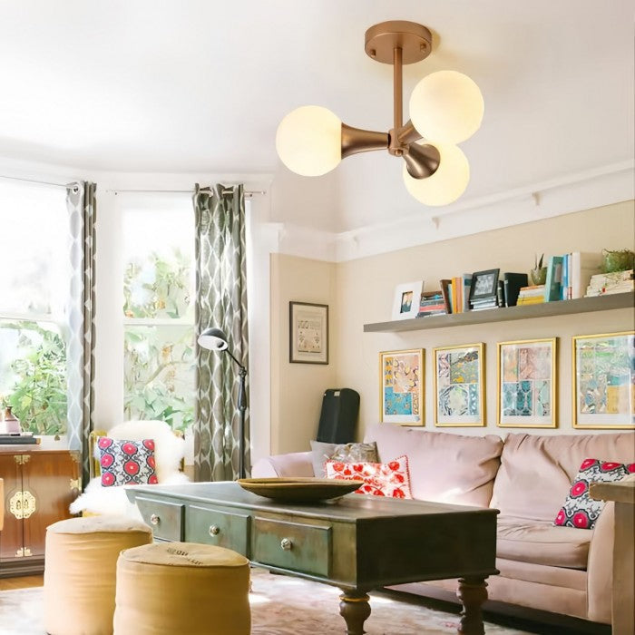 OrbaGlow - Multi Head Globe Taklampa För Sofistikerade Rum Carvallo