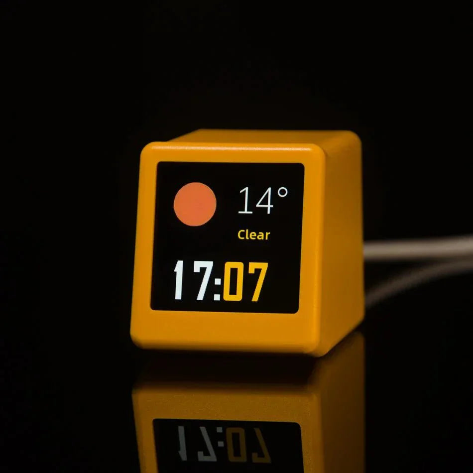 Mini Smart WIFI Multifunktion Klocka i Stilig Plast Carvallo