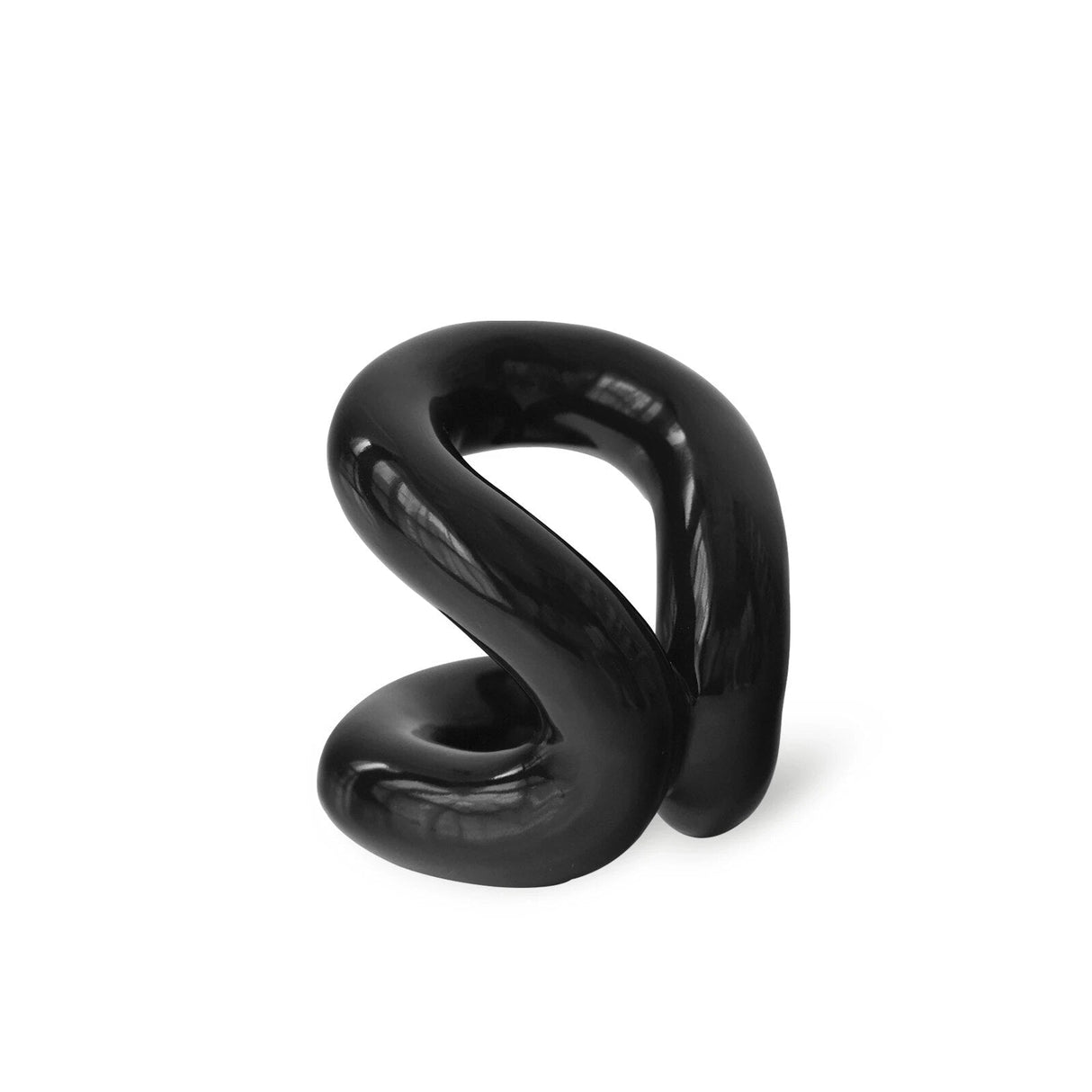 Minimalistisk abstrakt makeupborsthållare i lyxigt keramik Carvallo