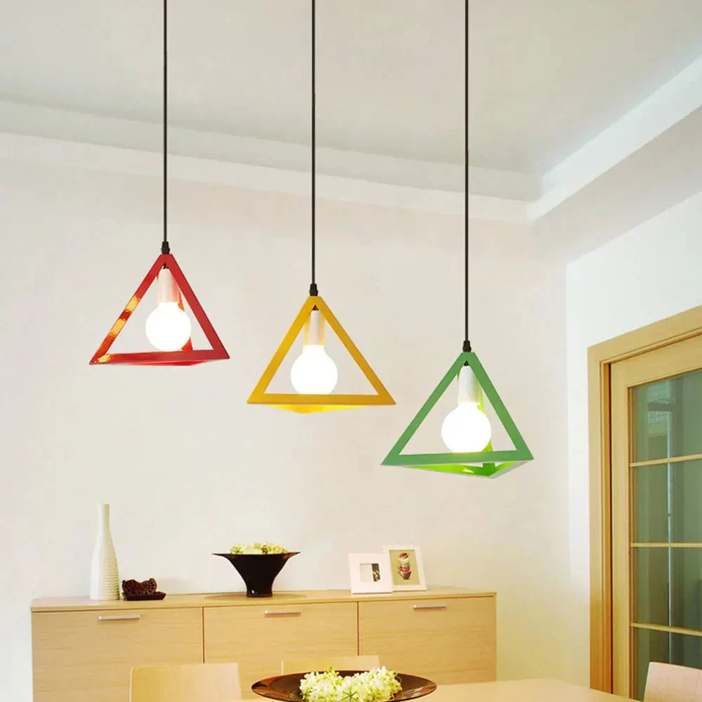 Minimalistisk Triangulär Pendellampa Carvallo