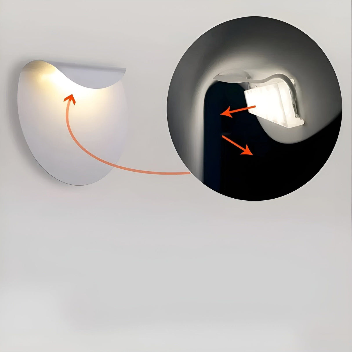 NobleGlow - Minimalist wall lamp with soft ambient lighting Carvallo