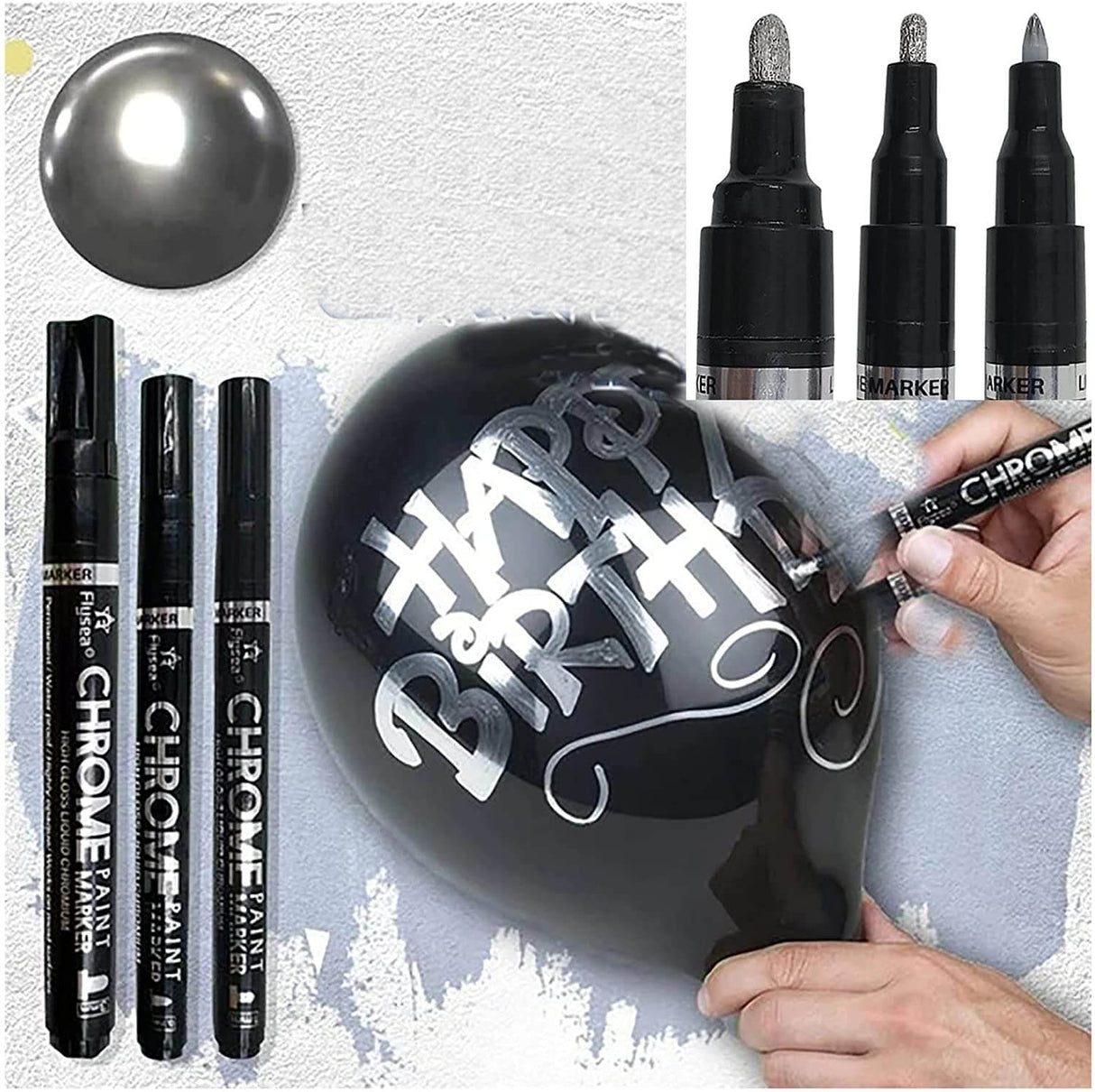 Flytande spegel Chrome Marker-DIY-Hemnix-Hemnix