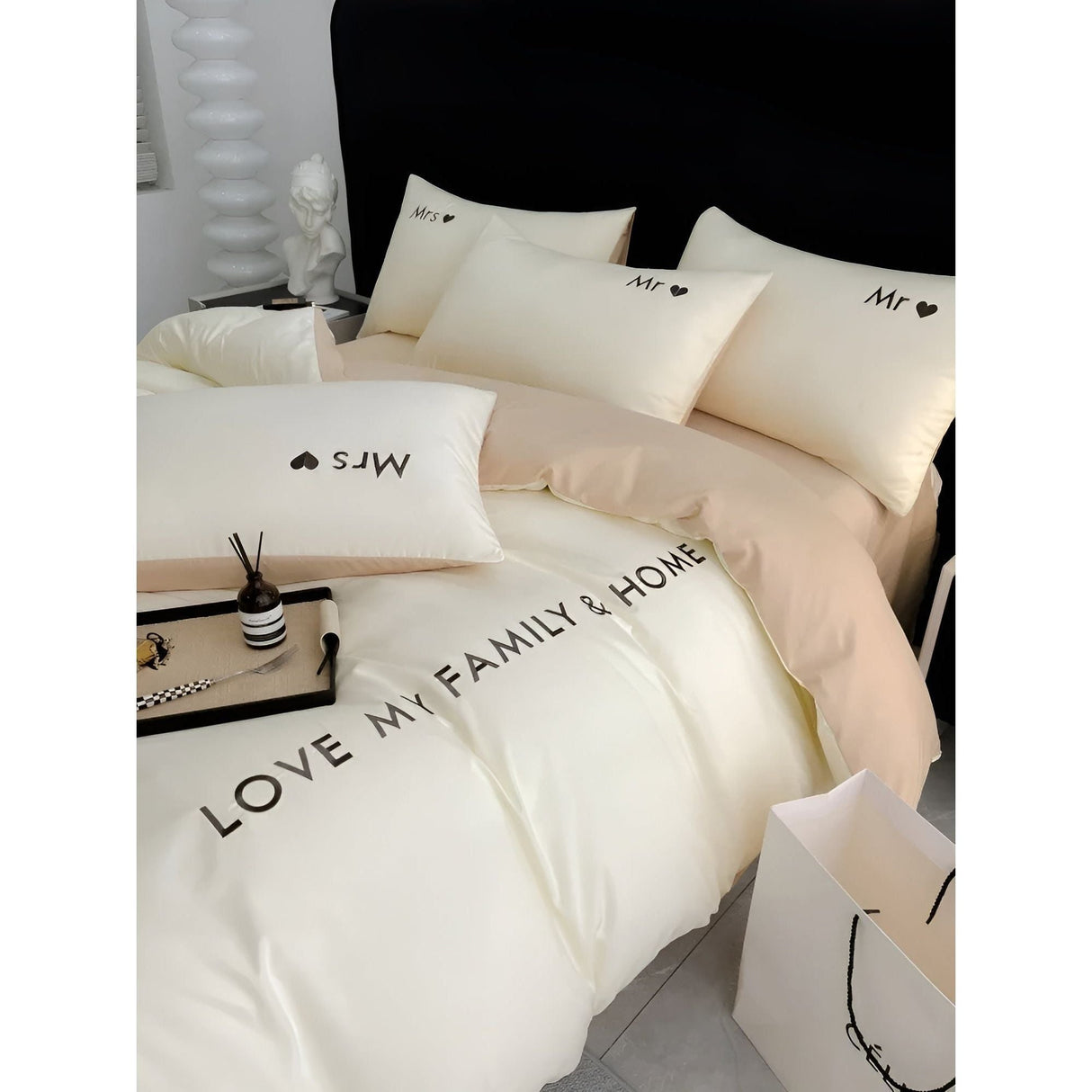 DreamPro Beddings - Ultra-mjuk och bekväm sängklädesuppsättning Carvallo