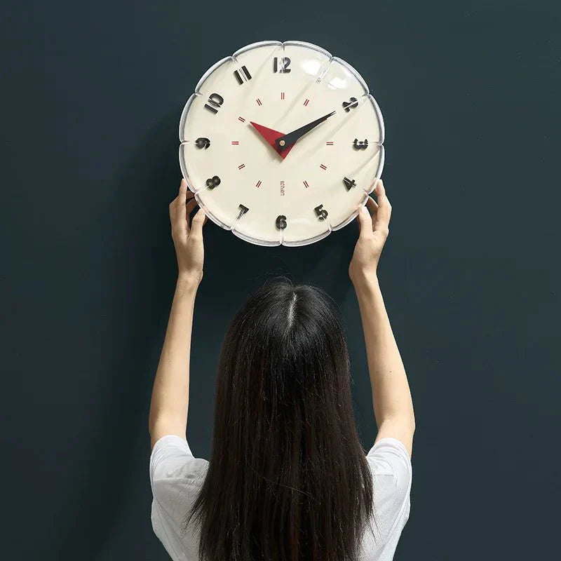 Carvallo - Konstnärlig väggklocka inspirerad av bubblor i modern stil Carvallo