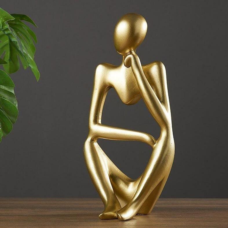 Carvallo – Minimalist Tänker Skulptur med Modern Elegans Carvallo