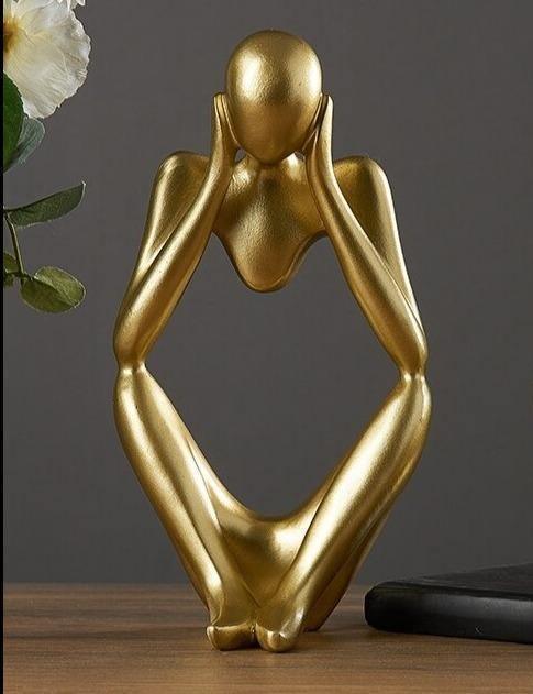 Carvallo – Minimalist Tänker Skulptur med Modern Elegans Carvallo