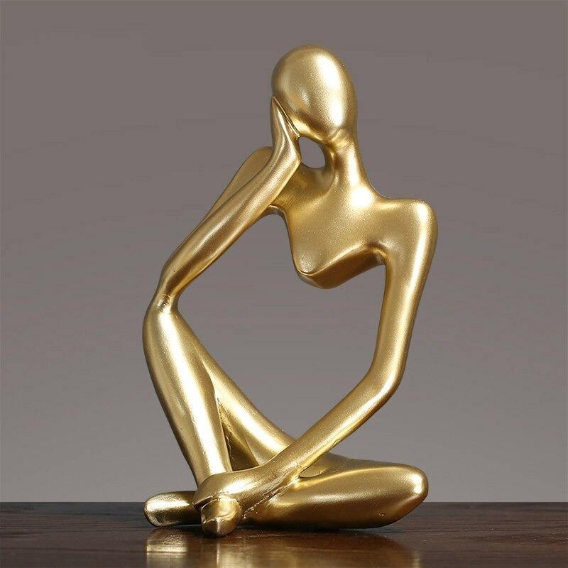 Carvallo – Minimalist Tänker Skulptur med Modern Elegans Carvallo