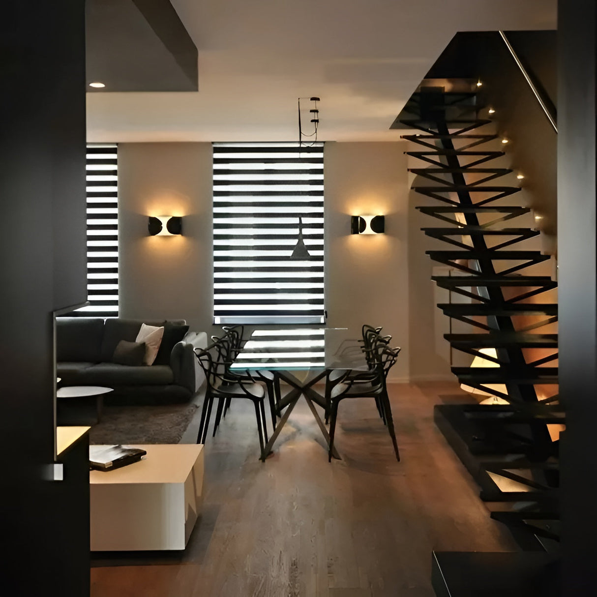 ClarityGlow Light – Elegant kvadratisk metallvägglampa Carvallo