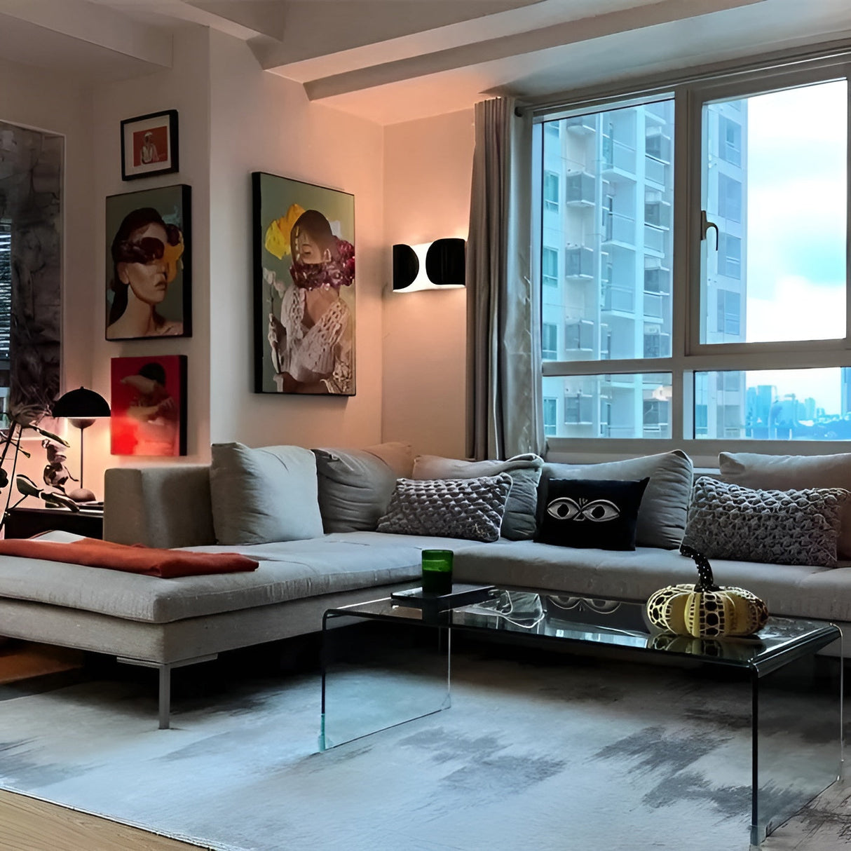 ClarityGlow Light – Elegant kvadratisk metallvägglampa Carvallo