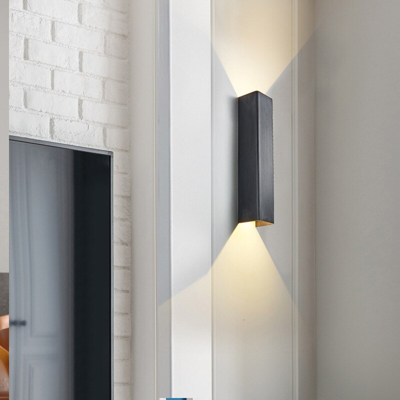Carvallo Modern Utvändig Vägglampa | Elegant Design | LED med 3 Ljuskällor | Högkvalitativt Metallhus Carvallo