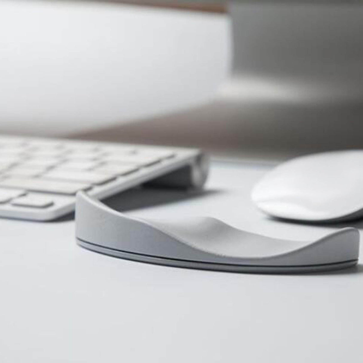 Ergonomisk musmatta i silikon gel-Accessories-Hemnix-Vit-Hemnix