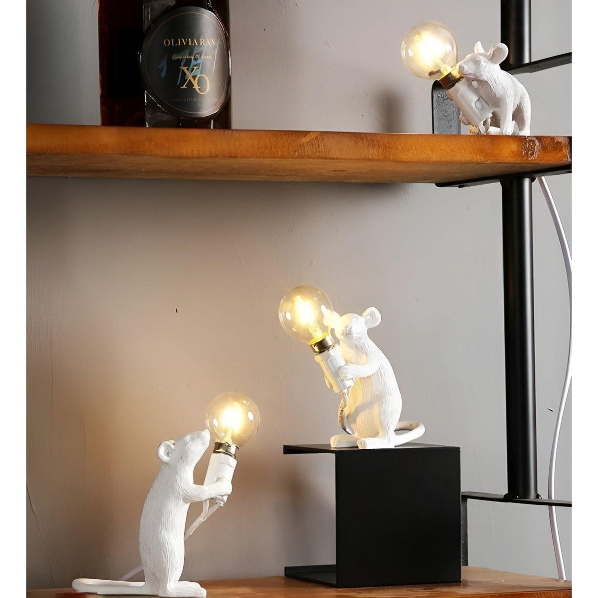 MouseSparkle Lampa - Mouse LED Borddekoration för Hemmet Carvallo