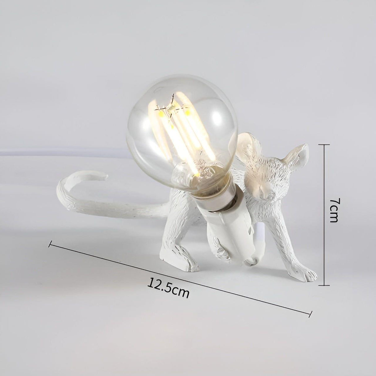 MouseSparkle Lampa - Mouse LED Borddekoration för Hemmet Carvallo