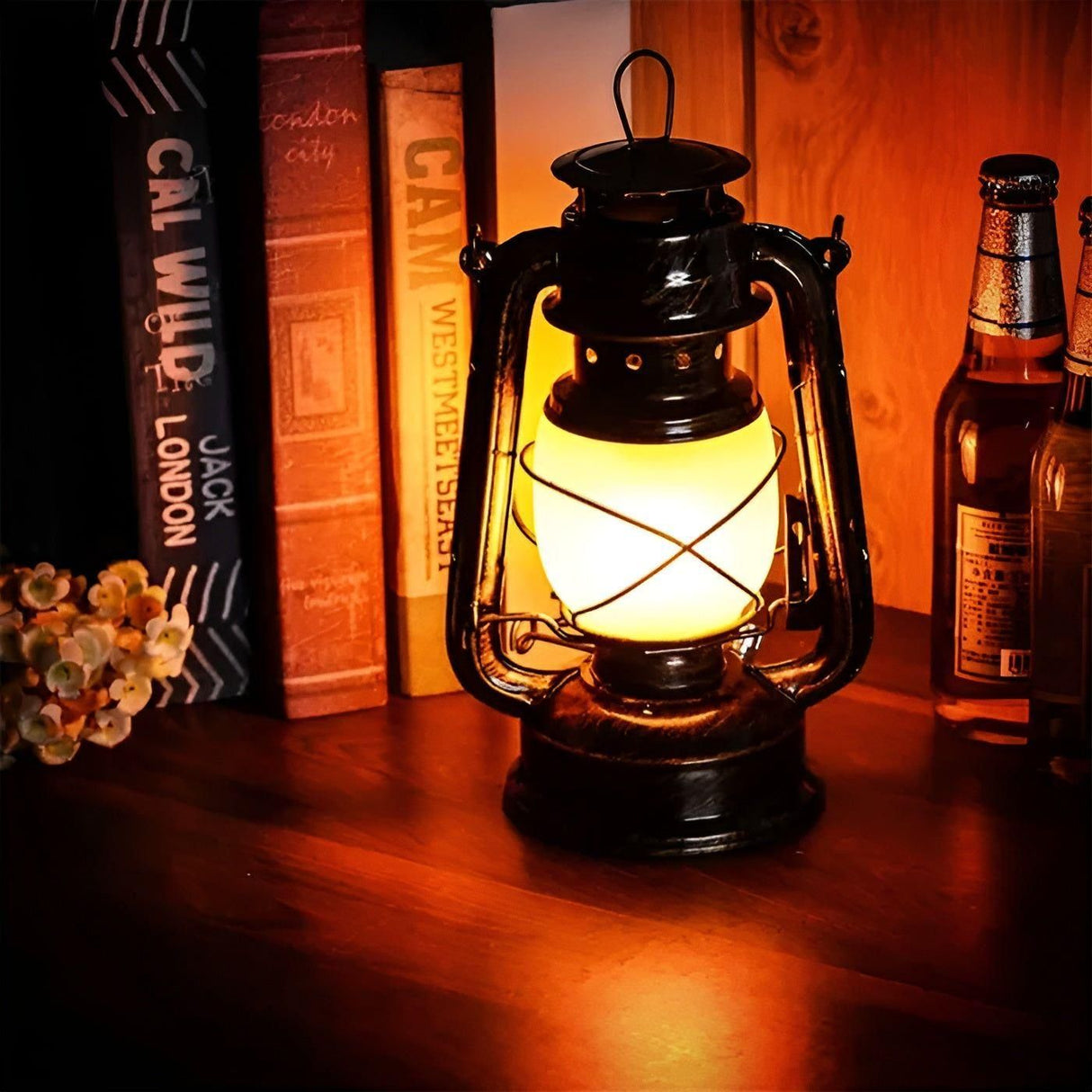 TimelessBlaze Lampa - Multifunktionell Bärbar Uppladdningsbar USB Lampa Carvallo