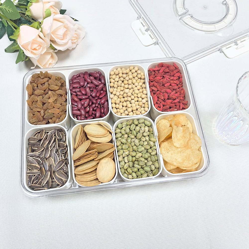 Carvallo – Den stiliga snacklådan med 8 fack för alla tillfällen! Carvallo