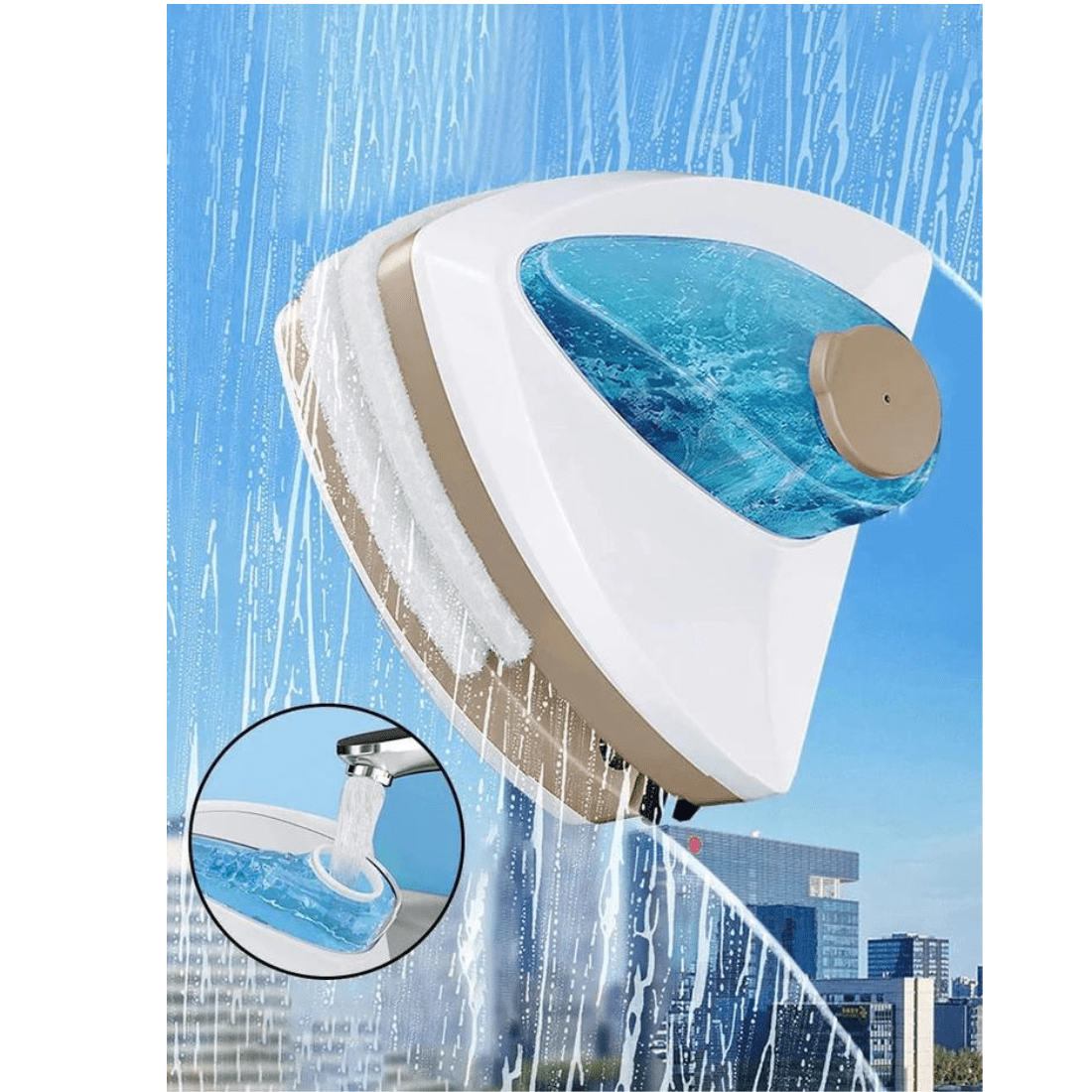 ClearMag Magnetfönster Rengörare - Innovativ och Säker för Ränderfria Fönster Carvallo