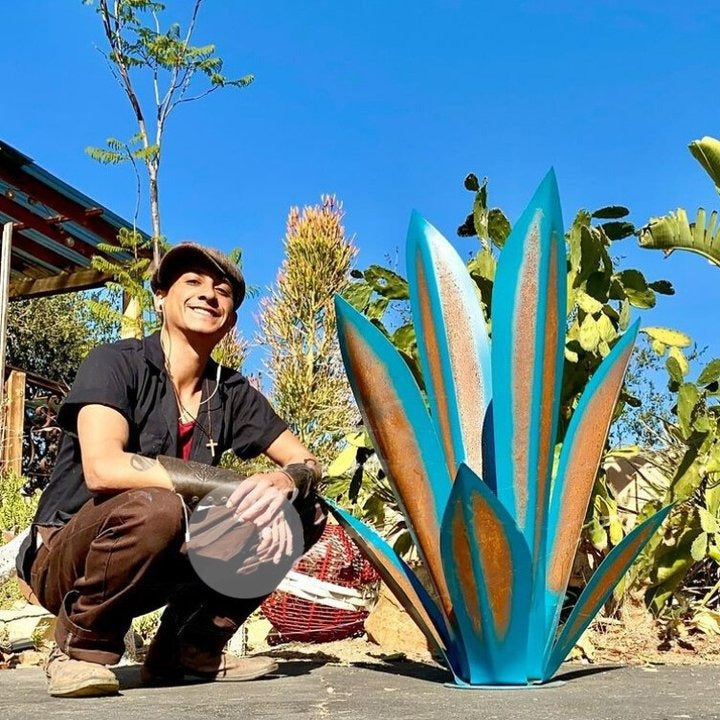 Anti-rost Metall Tequila Agave Växt Carvallo